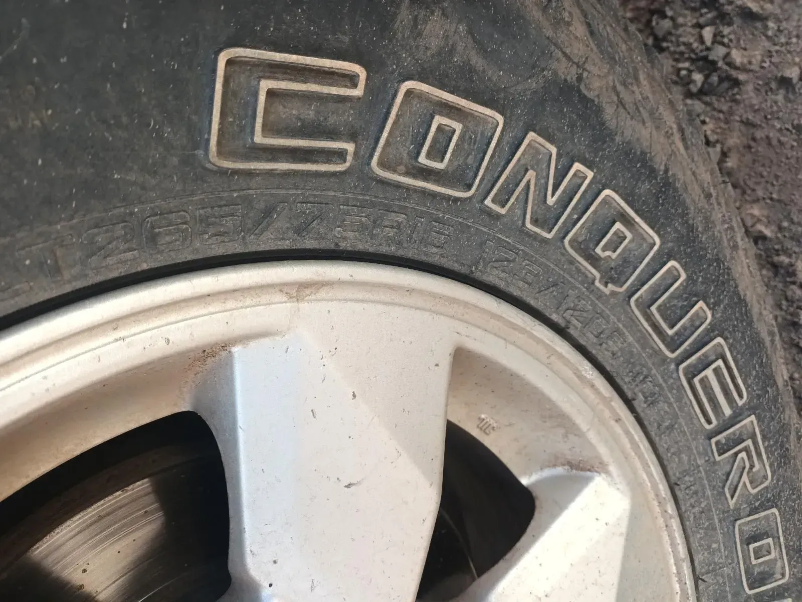 Close-up of a Tyre — South West 4WD Wreckers In Brisbane, QLD