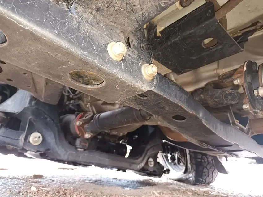 A Close Up of the Underside of a Car — South West 4WD Wreckers In Brisbane, QLD