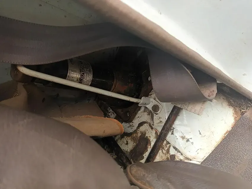 A Close Up of a Piece of Rusty Metal in a Car — South West 4WD Wreckers In Brisbane, QLD