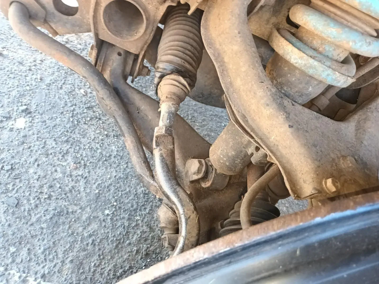 Close-up of Car Suspension Components — South West 4WD Wreckers In Brisbane, QLD