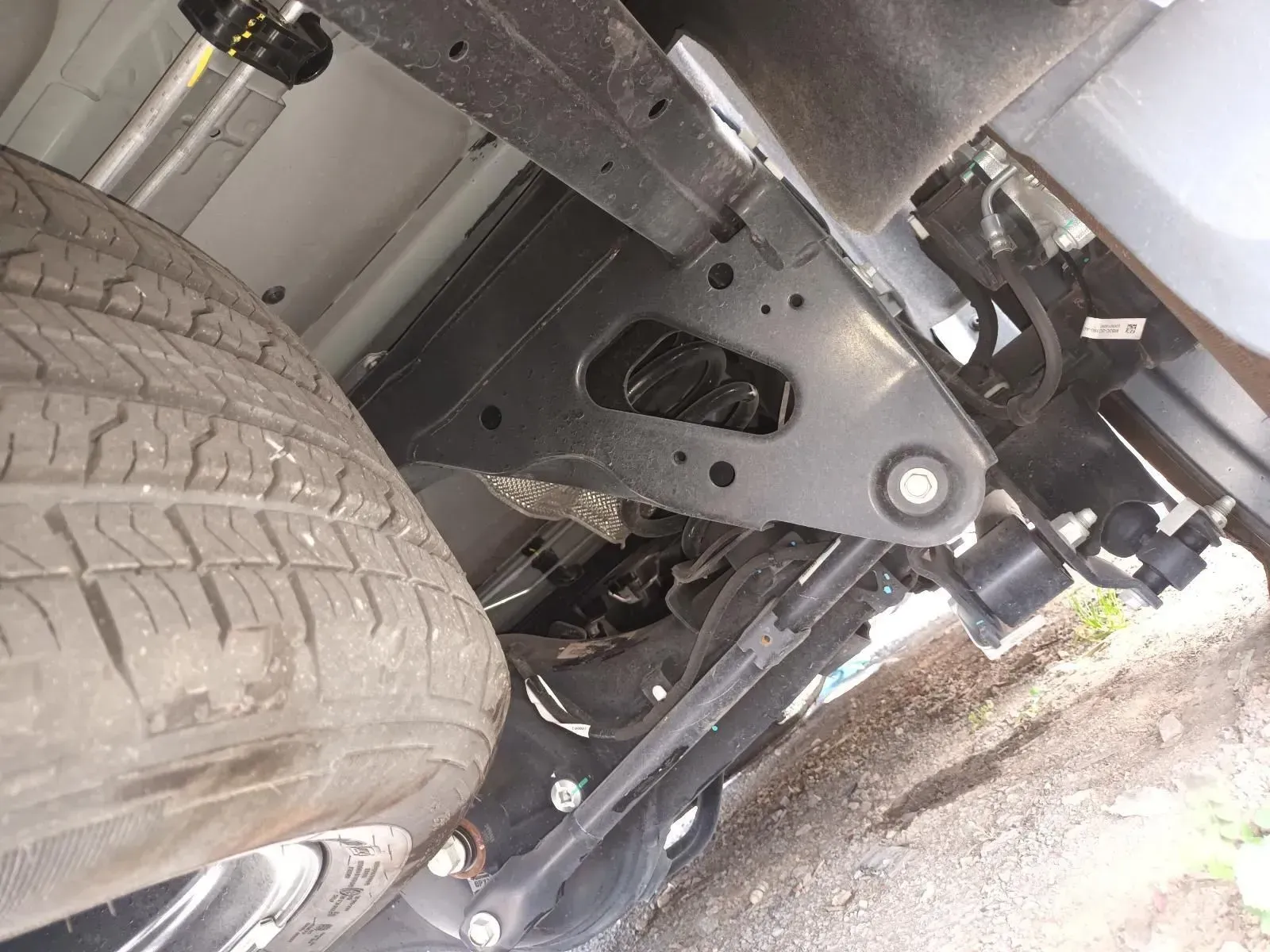 Underside of a Vehicle With Spare Tyre — South West 4WD Wreckers In Brisbane, QLD