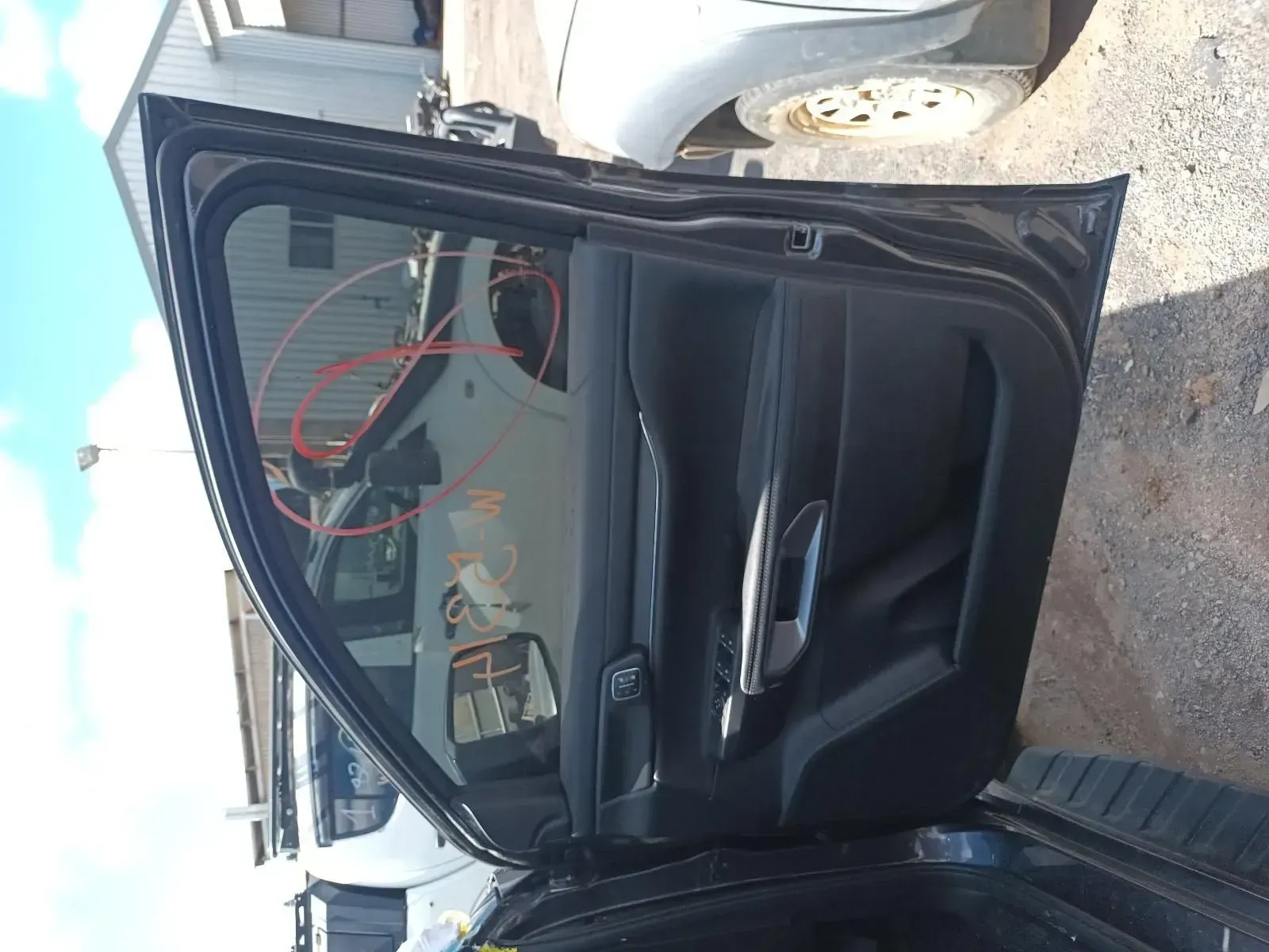 Black Car Door, Opened — South West 4WD Wreckers In Brisbane, QLD
