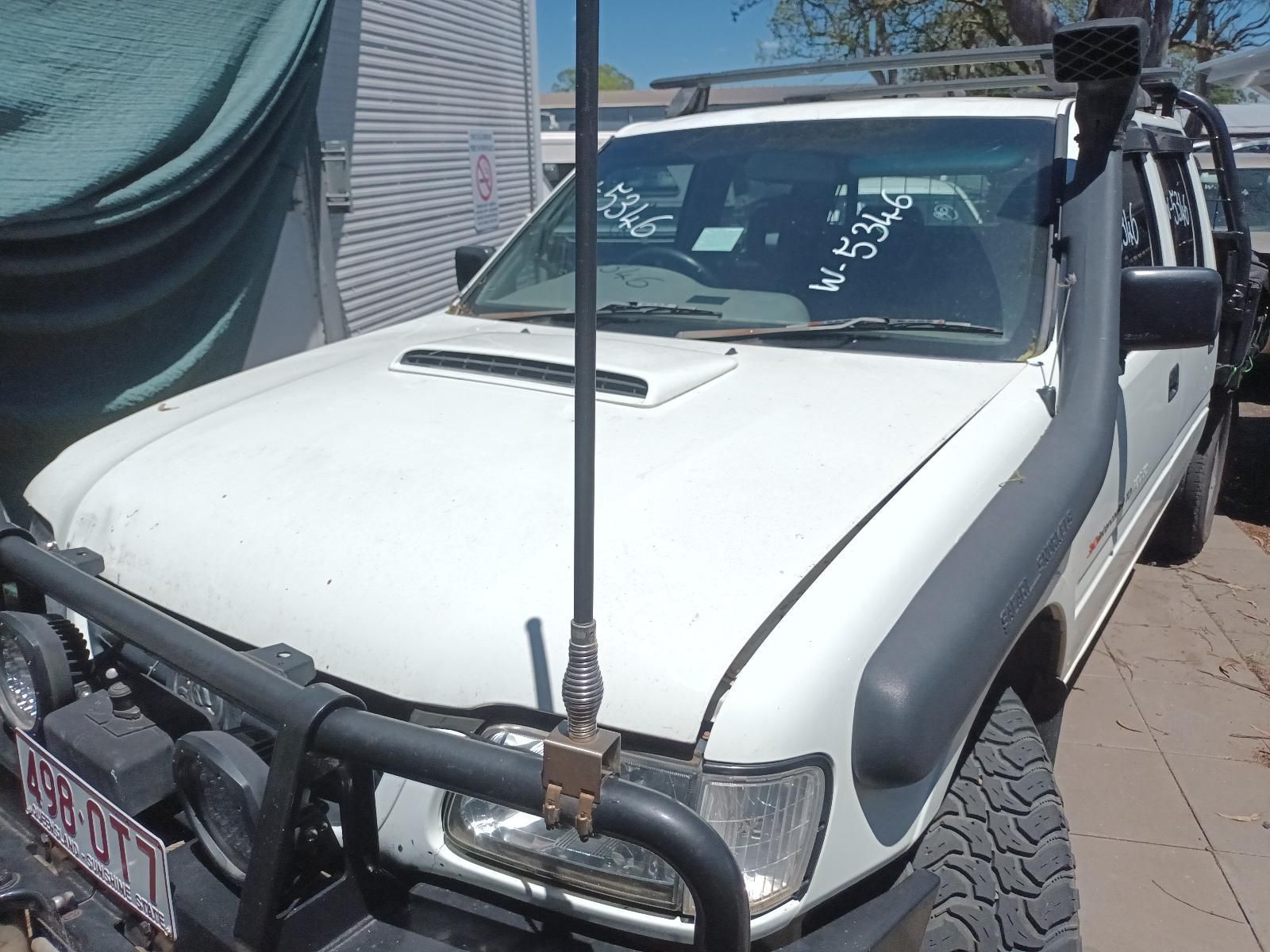 W-5346 HOLDEN TF RODEO LX 3.0L DIESEL 4JH1 MANUAL 4WD DUAL CAB 2002