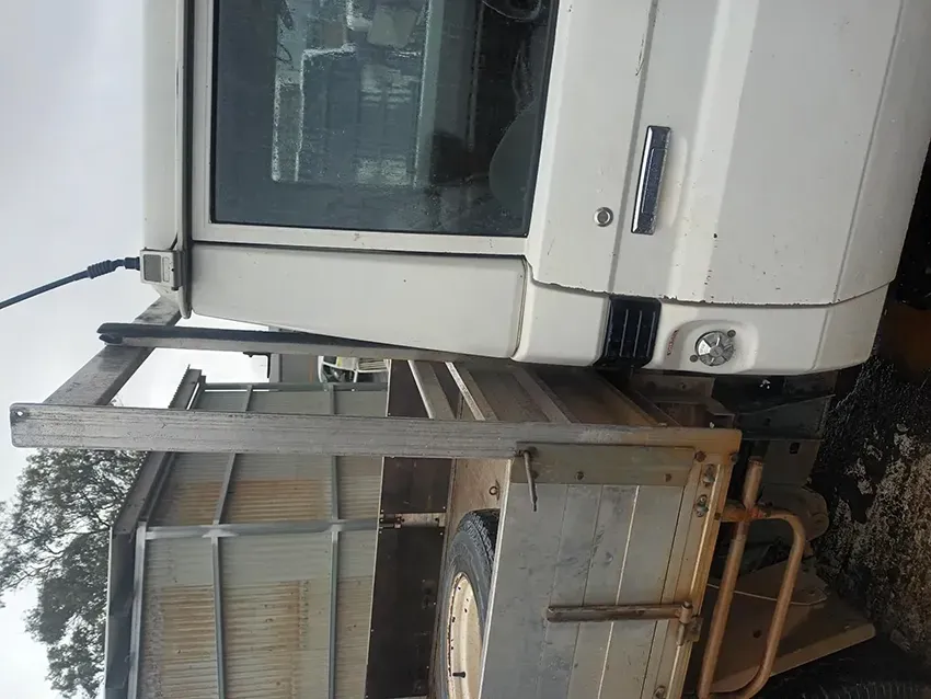 A White Truck is Parked on the Side of the Road — South West 4WD Wreckers In Brisbane, QLD