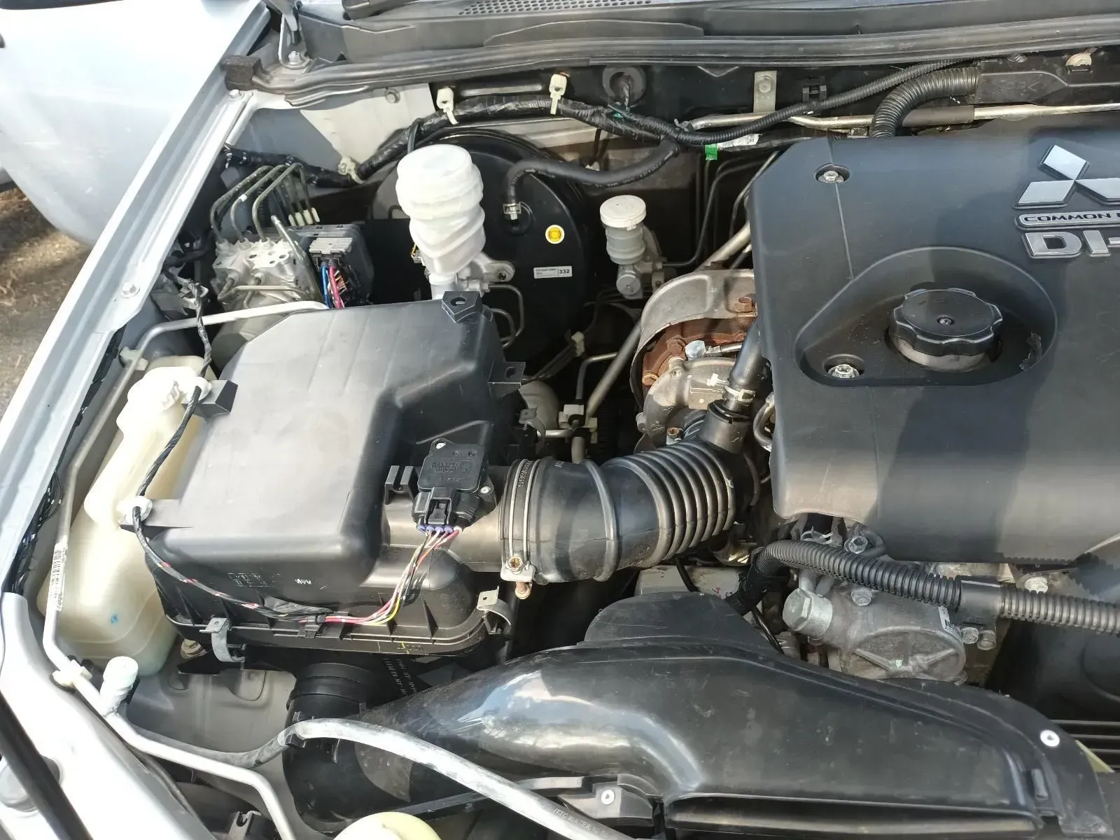 Silver Car Engine Bay, Showing Air Filter — South West 4WD Wreckers In Brisbane, QLD