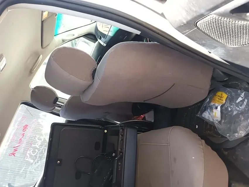 The Back Seat of a Car With a Sun Shade on It — South West 4WD Wreckers In Brisbane, QLD