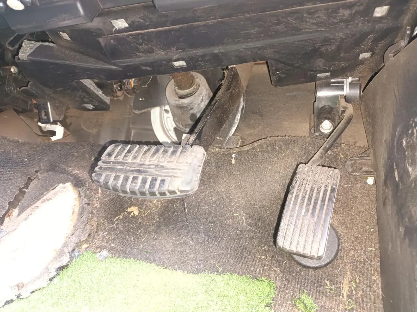Foot Pedals (Brake, Accelerator) Inside a Vehicle — South West 4WD Wreckers In Brisbane, QLD