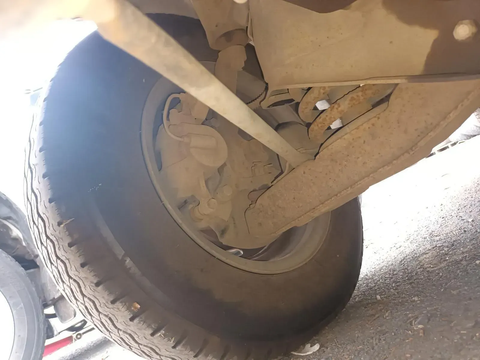 Close-up of a Car's Front Suspension — South West 4WD Wreckers In Brisbane, QLD