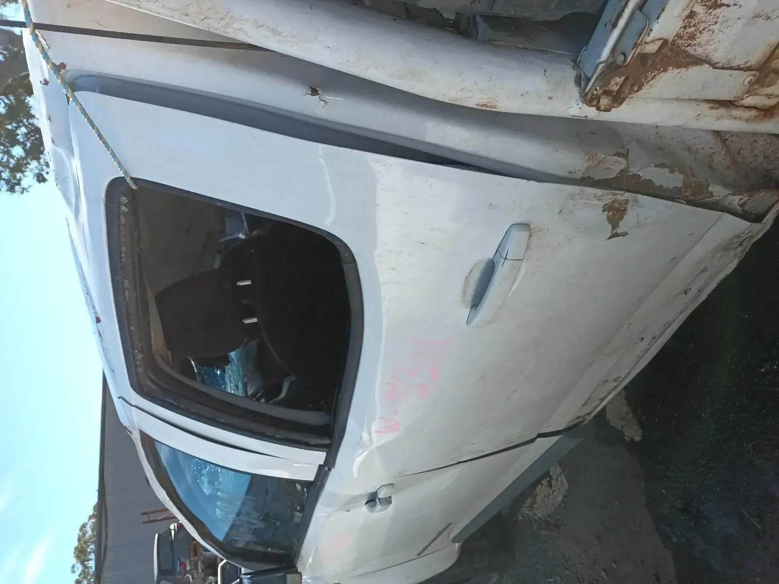 White Car Door With Window — South West 4WD Wreckers In Brisbane, QLD