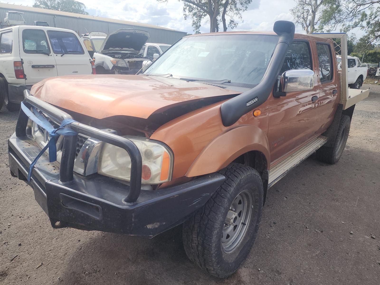 W-5383 NISSAN NAVARA D22 ZD30 3.0L DIRECT INJECTION 4WD ST-R DUAL CAB MANUAL 4WD 09/06