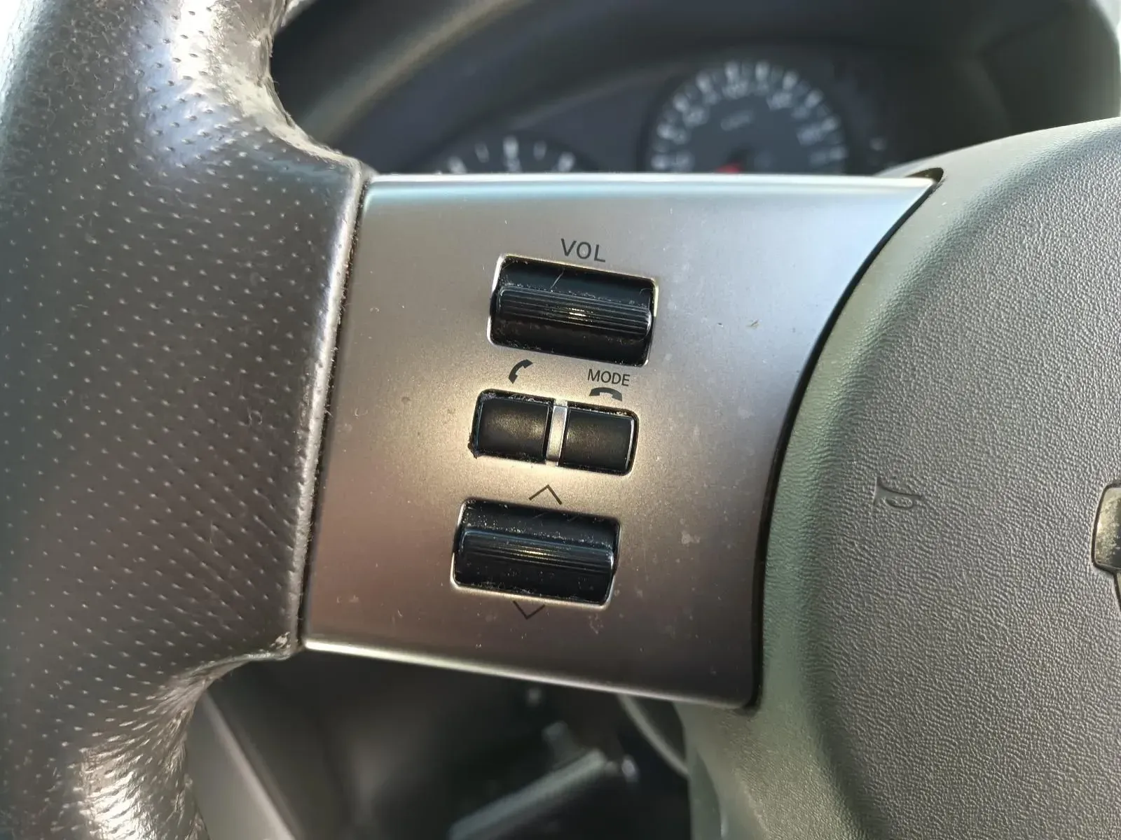 Steering Wheel With Volume and Track Control Buttons — South West 4WD Wreckers In Brisbane, QLD