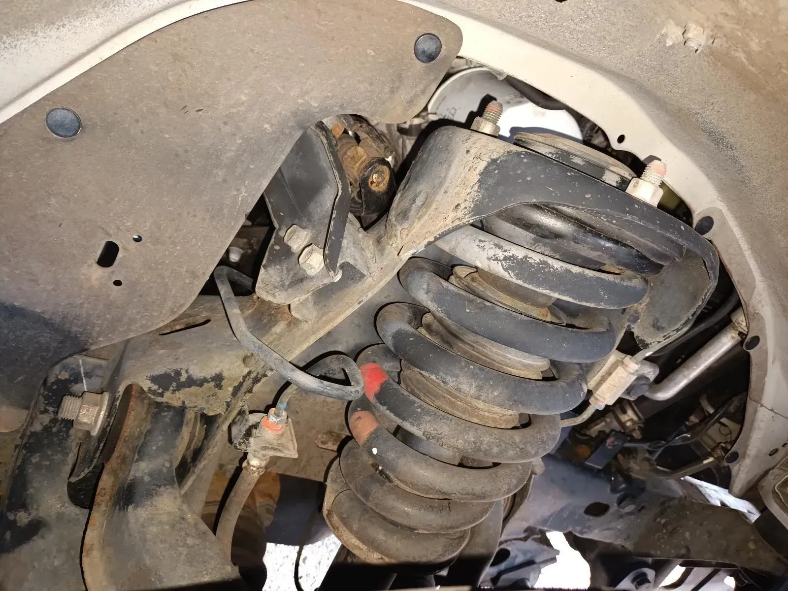Undercarriage of a Vehicle With Suspension Components — South West 4WD Wreckers In Brisbane, QLD