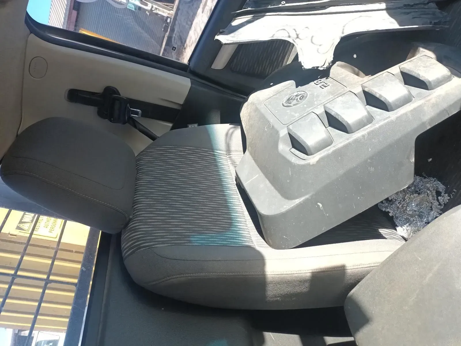 Car Interior Damage — South West 4WD Wreckers In Brisbane, QLD