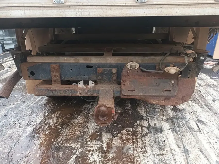 The Rear End of a Truck is Sitting on the Ground — South West 4WD Wreckers In Brisbane, QLD