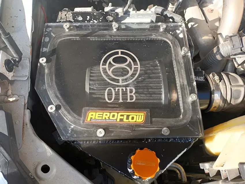 A Close Up of a Car Engine with a Clear Cover on It — South West 4WD Wreckers In Brisbane, QLD