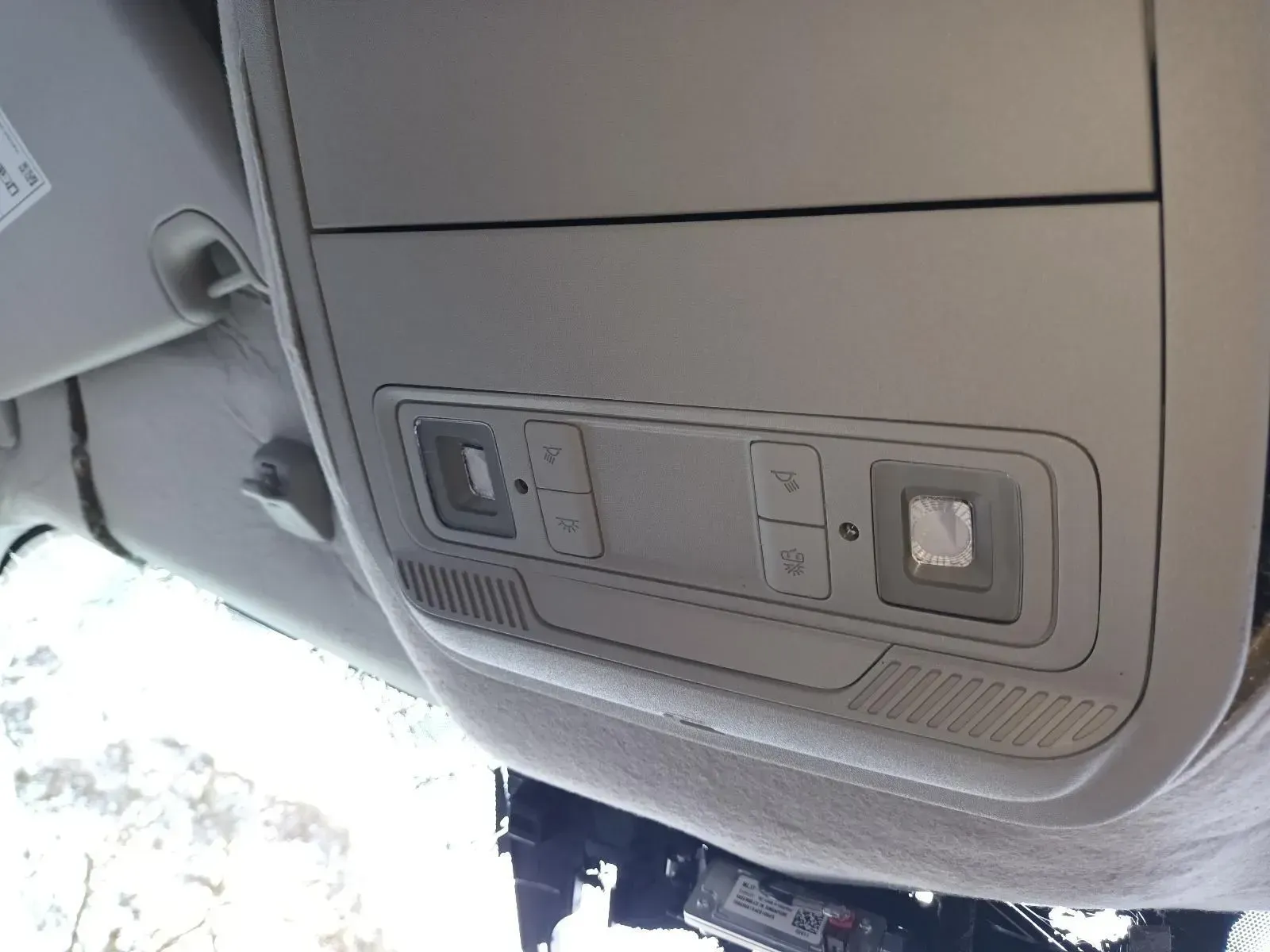 Car Overhead Console With Light and Button Controls — South West 4WD Wreckers In Brisbane, QLD