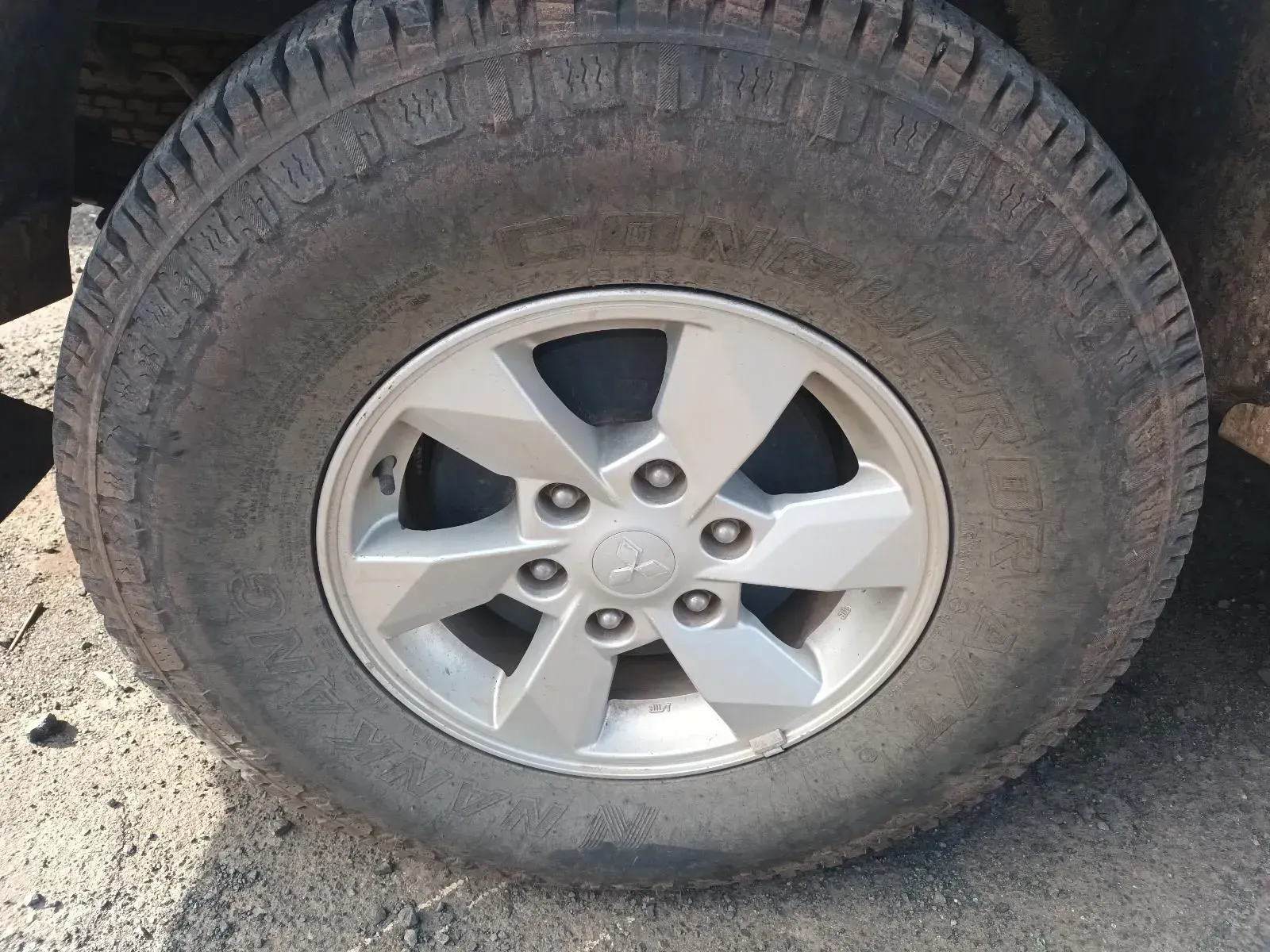 Car Tyre and Silver Rim — South West 4WD Wreckers In Brisbane, QLD
