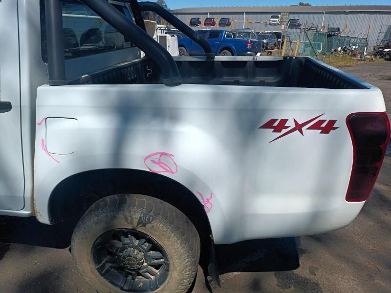 A White Truck With the Word 4x4 on the Side is Parked in a Parking Lot — South West 4WD Wreckers In Brisbane, QLD