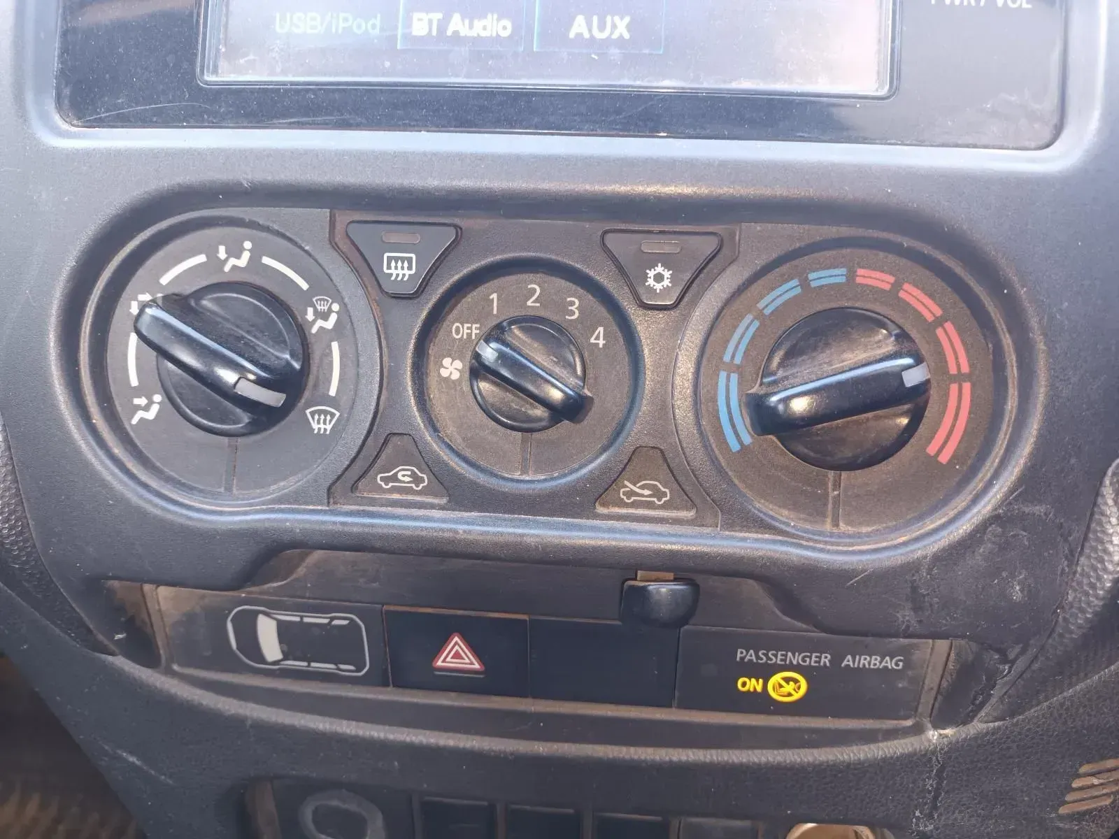 Car Dashboard With Climate Controls — South West 4WD Wreckers In Brisbane, QLD