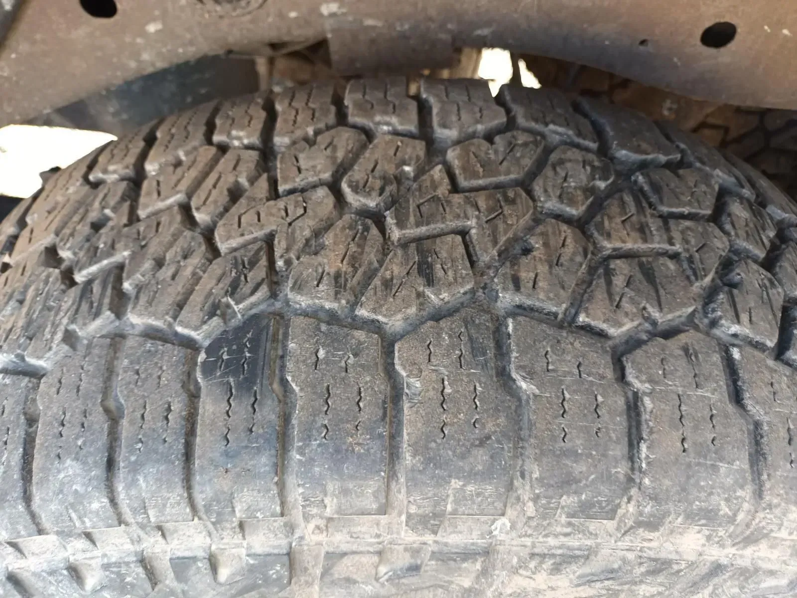 Close-up of a Tyre Tread With an Aggressive Pattern on a Vehicle — South West 4WD Wreckers In Brisbane, QLD