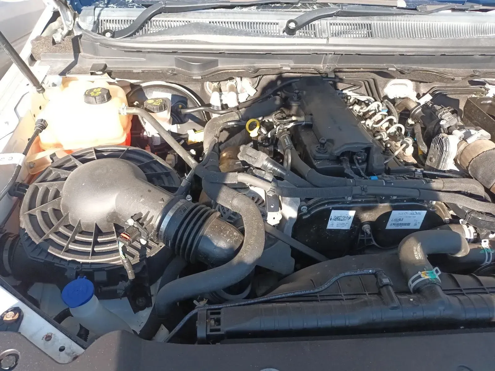 Engine of a Car, With Various Parts and Components Visible — South West 4WD Wreckers In Brisbane, QLD