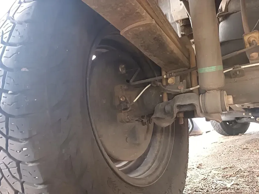 A Close Up of a Tire on a Car — South West 4WD Wreckers In Brisbane, QLD