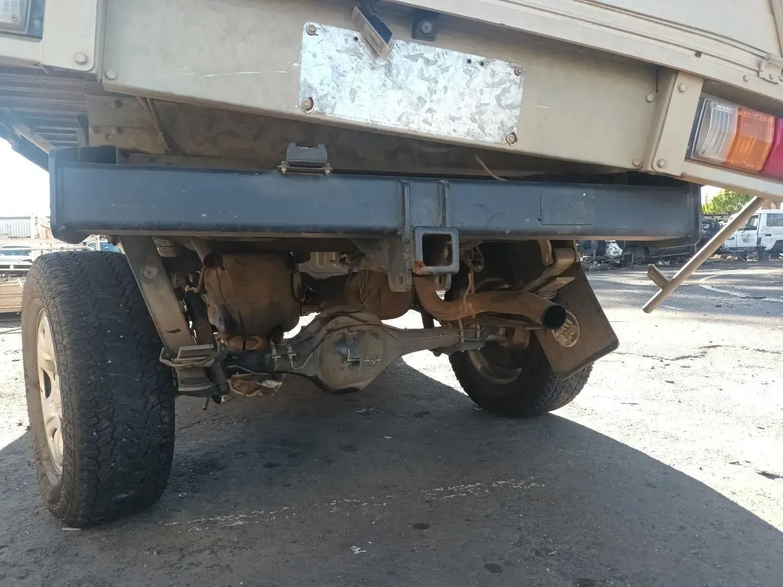 Rear View of a Truck Showing the Bumper — South West 4WD Wreckers In Brisbane, QLD