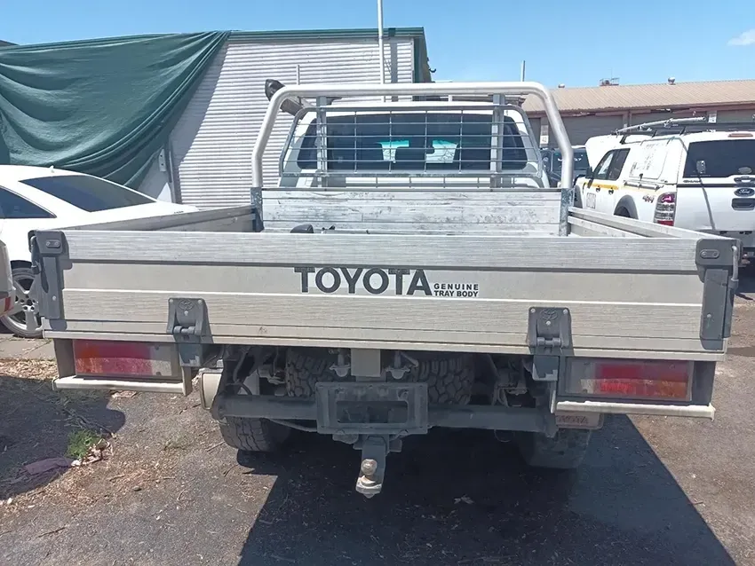 A Toyota Truck is Parked in a Parking Lot— South West 4WD Wreckers In Brisbane, QLD