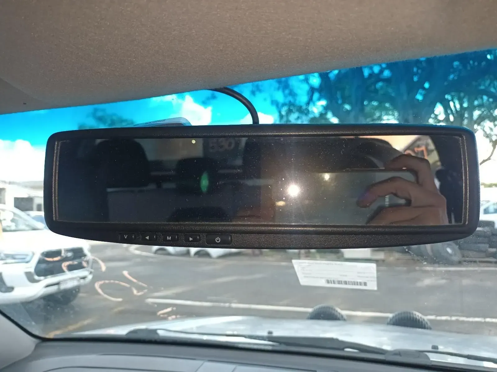 Rearview Mirror With Embedded Screen — South West 4WD Wreckers In Brisbane, QLD