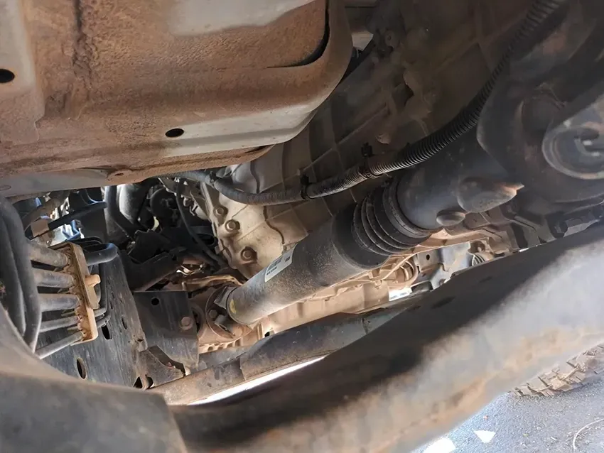 A Close Up of the Underside of a Car — South West 4WD Wreckers In Brisbane, QLD