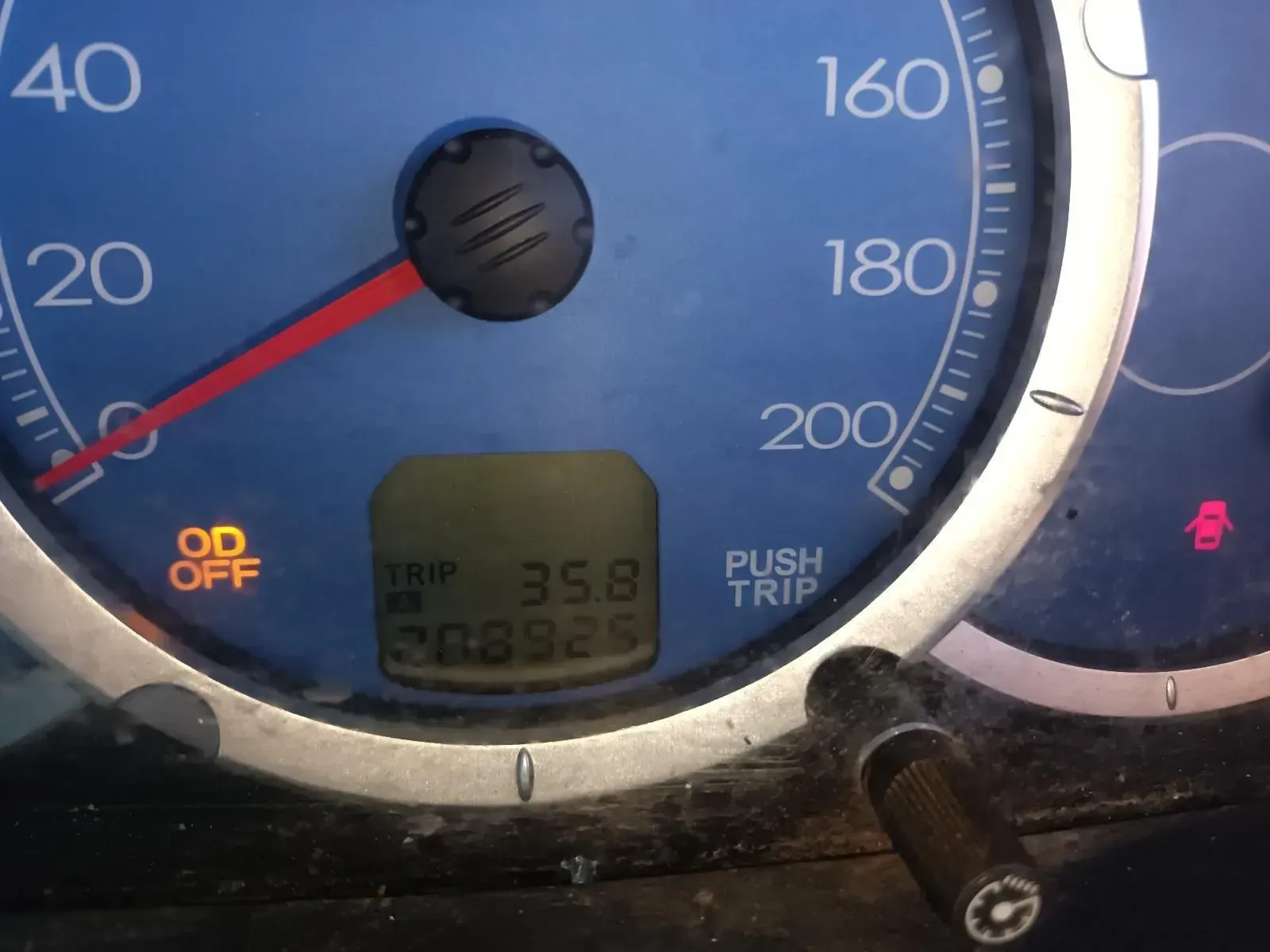 Car Dashboard With Speedometer, Odometer, and Trip Meter Readings — South West 4WD Wreckers In Brisbane, QLD