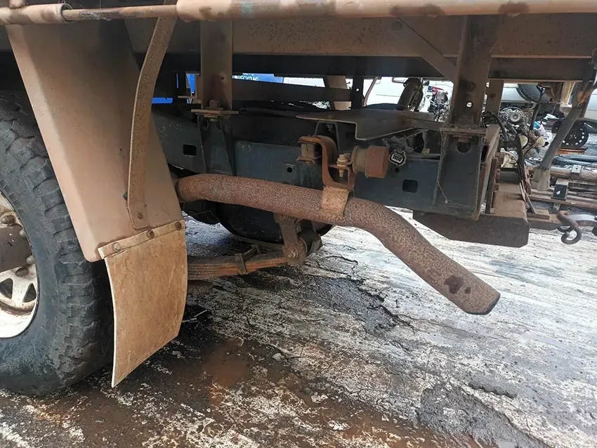 A Close Up of the Exhaust Pipe of a Truck — South West 4WD Wreckers In Brisbane, QLD