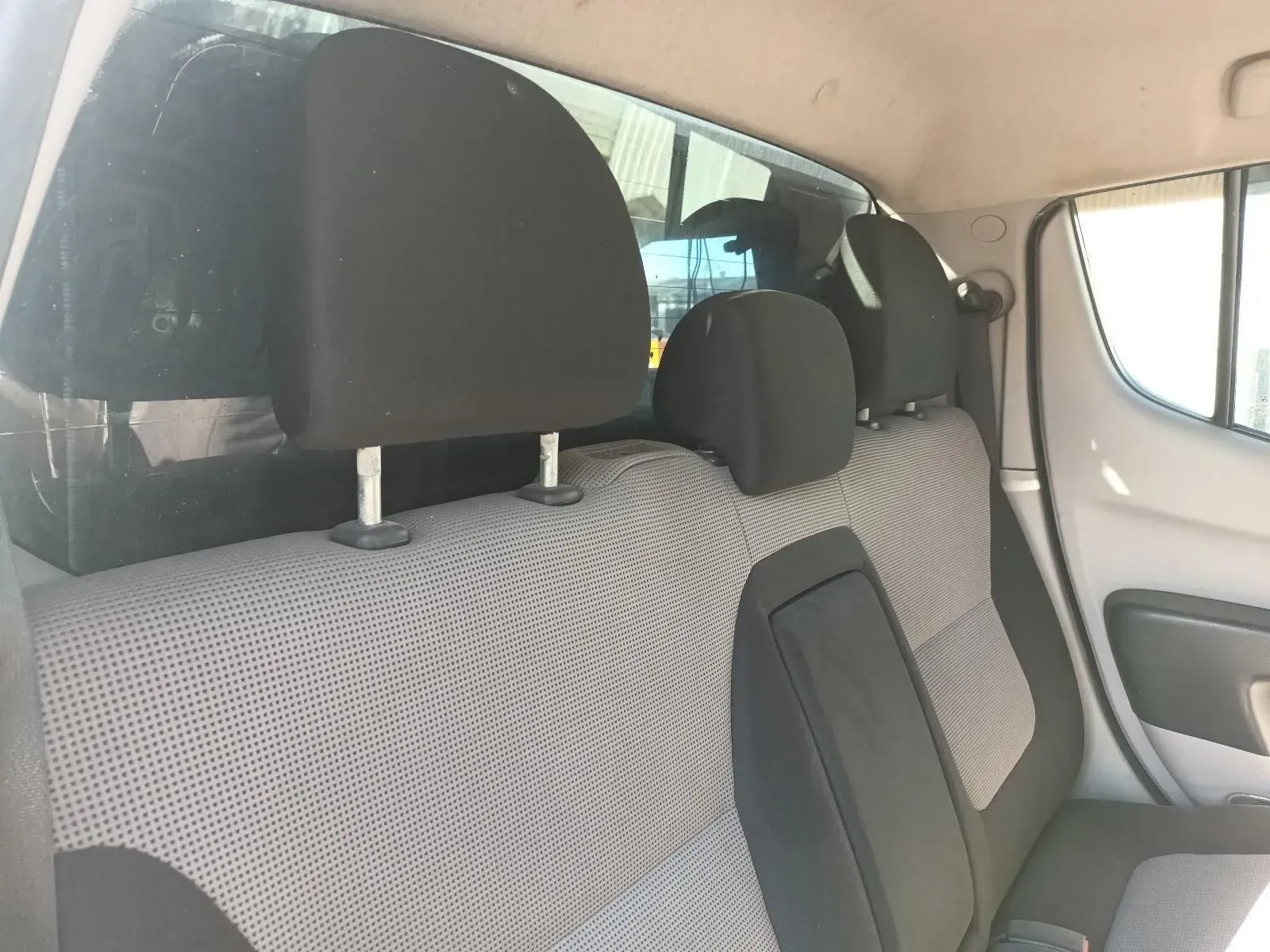 Interior View of a Truck's Back Seat With Two Headrests — South West 4WD Wreckers In Brisbane, QLD