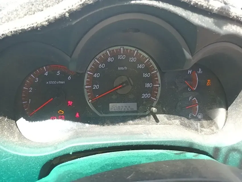 A Close Up of a Car Dashboard With a Speedometer Reading 200 — South West 4WD Wreckers In Brisbane, QLD