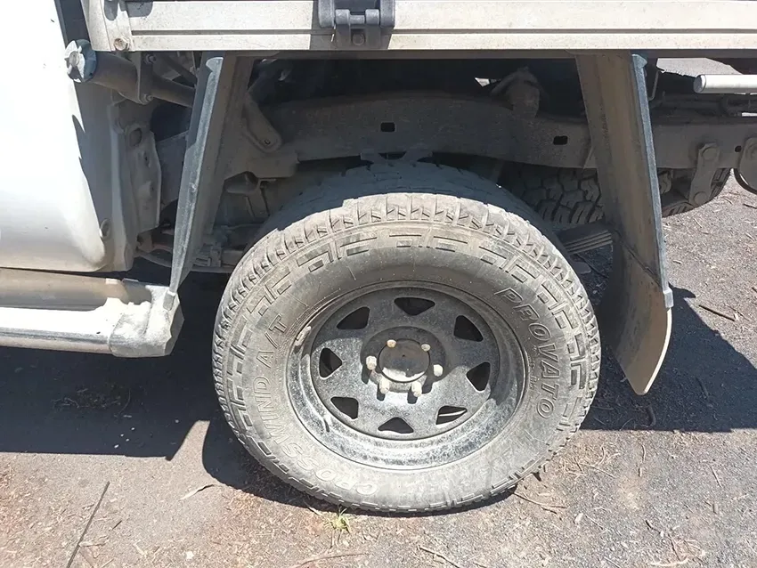 A Close Up of a Tire on a Truck — South West 4WD Wreckers In Brisbane, QLD