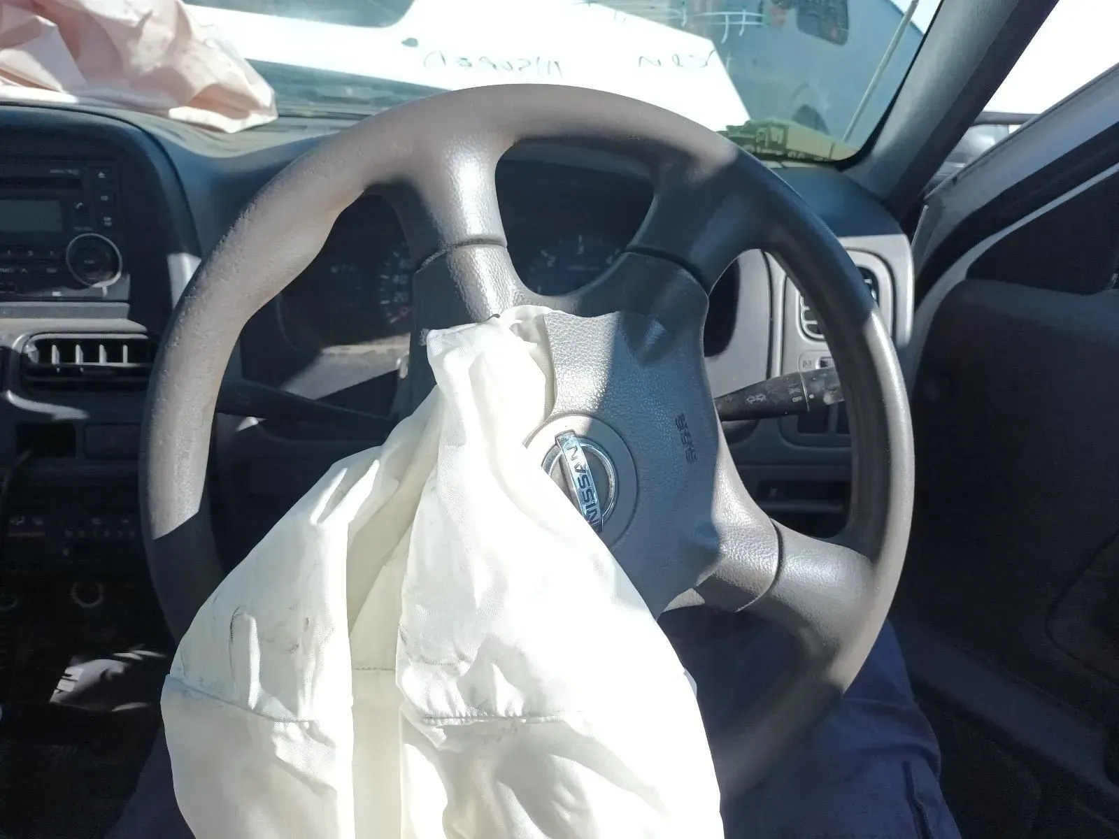 Deployed Airbag in a Car — South West 4WD Wreckers In Brisbane, QLD