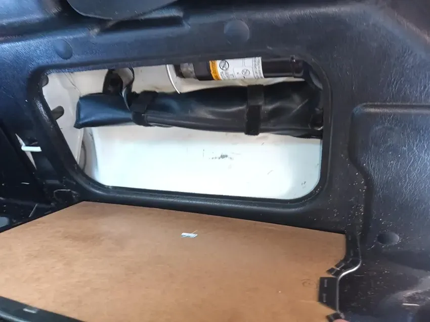 A Toolbox is Sitting in the Back of a Car — South West 4WD Wreckers In Brisbane, QLD