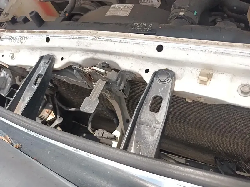 A Close Up of the Underside of a Car with the Hood Open — South West 4WD Wreckers In Brisbane, QLD