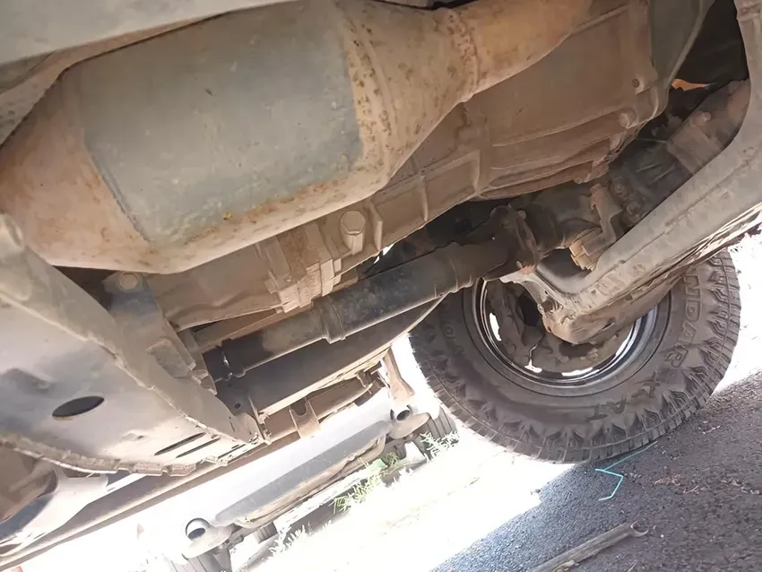 A Close Up of the Underside of a Car — South West 4WD Wreckers In Brisbane, QLD