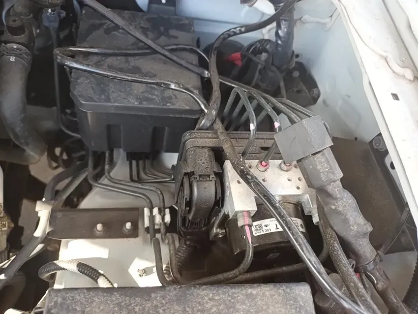 A Close Up of a Car Engine with a Lot of Wires Coming Out of It — South West 4WD Wreckers In Brisbane, QLD