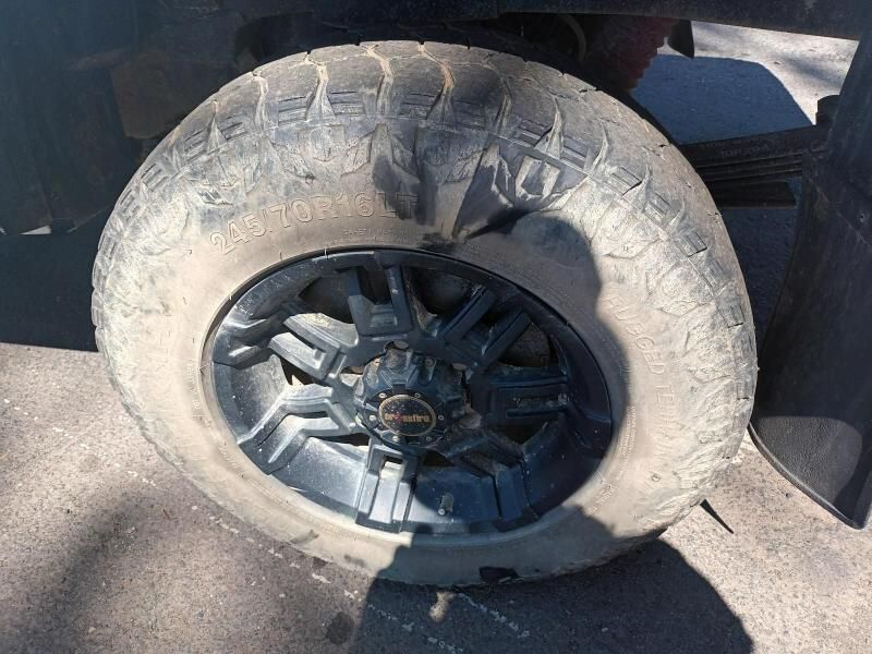 A Close Up of a Tire With a Black Rim — South West 4WD Wreckers In Brisbane, QLD