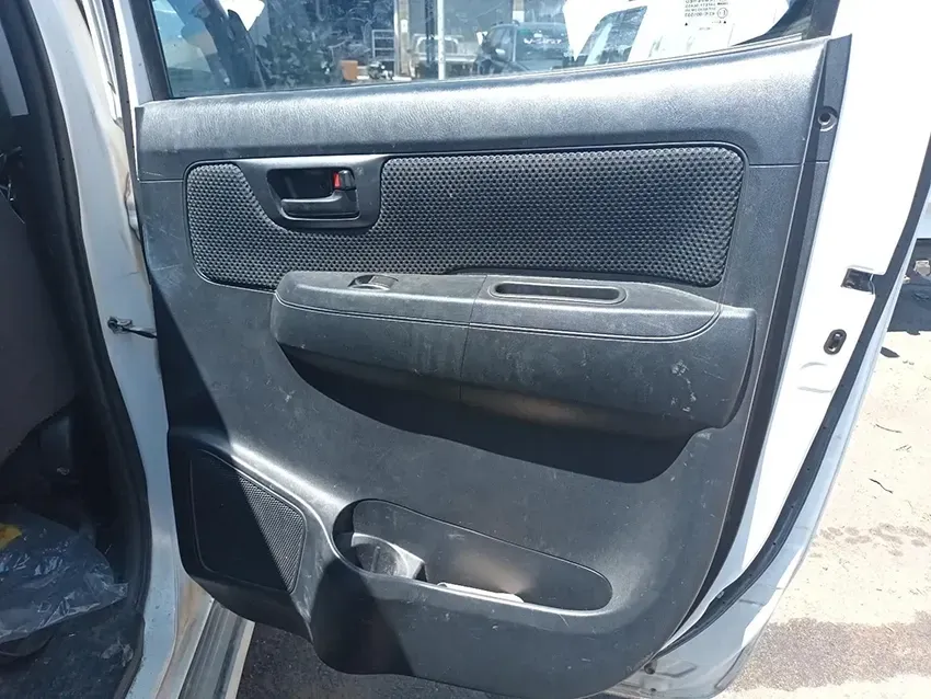 The Inside of a White Car With the Door Open — South West 4WD Wreckers In Brisbane, QLD