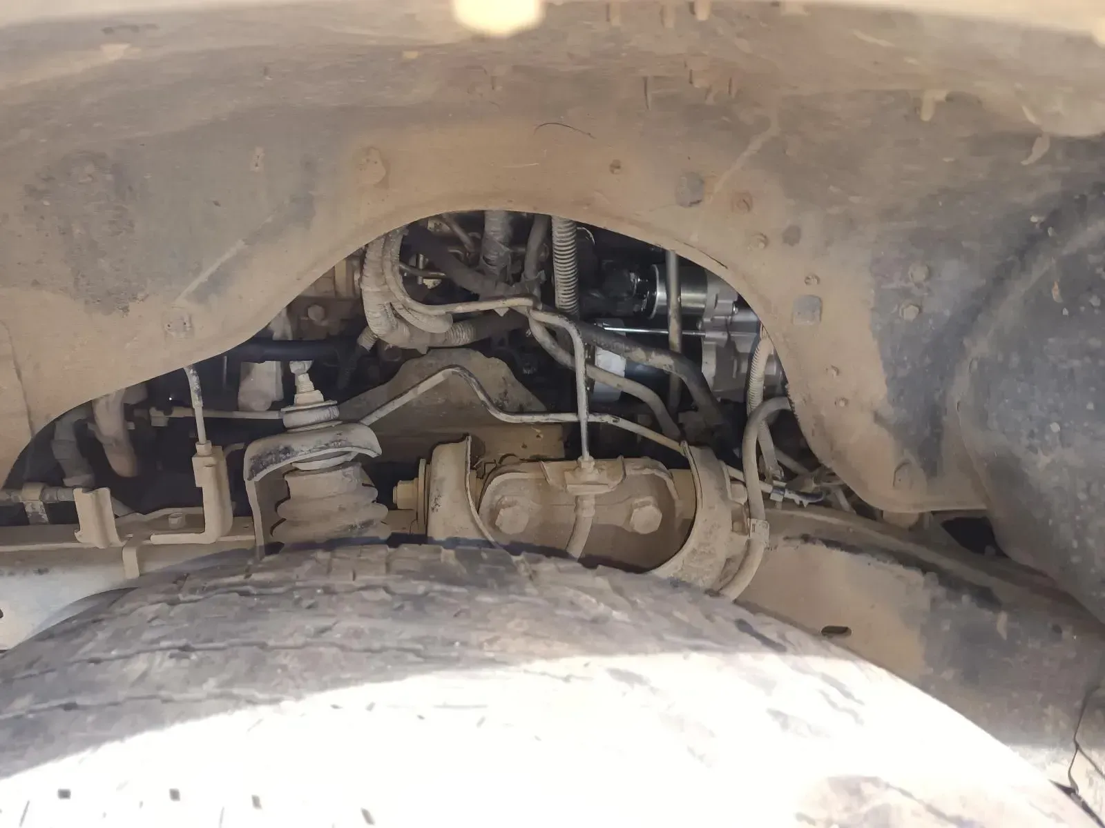 Undercarriage View, Showing a Spare Tyre — South West 4WD Wreckers In Brisbane, QLD