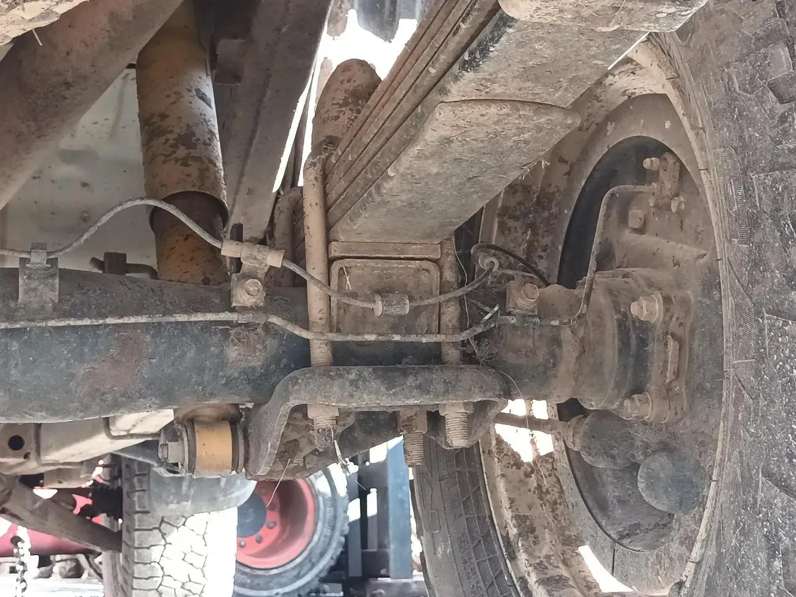 Undercarriage of a Truck, Showing Suspension — South West 4WD Wreckers In Brisbane, QLD
