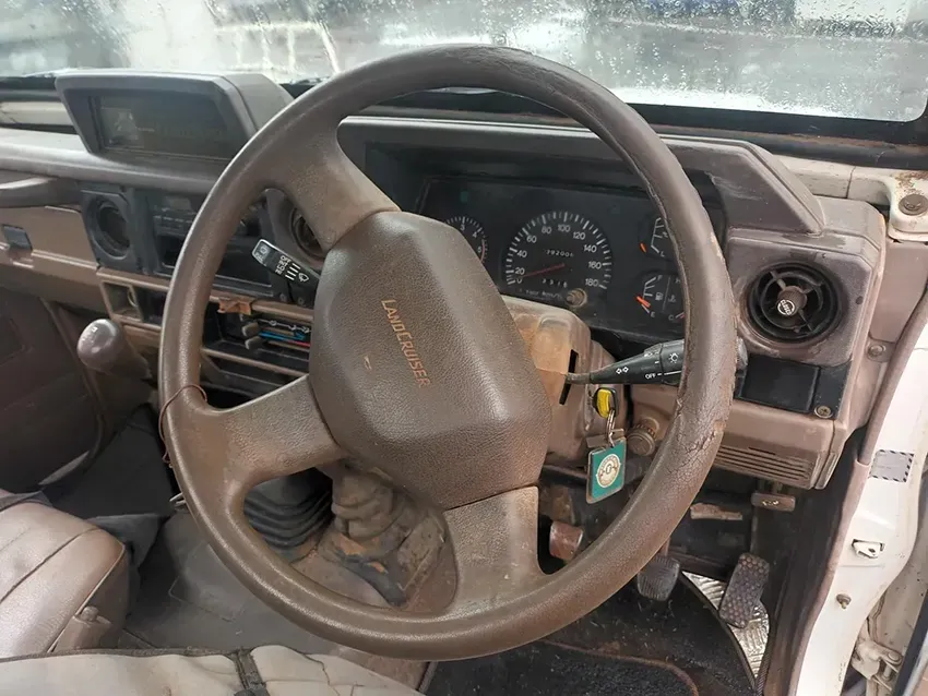 A Close Up of a Steering Wheel in a Car — South West 4WD Wreckers In Brisbane, QLD