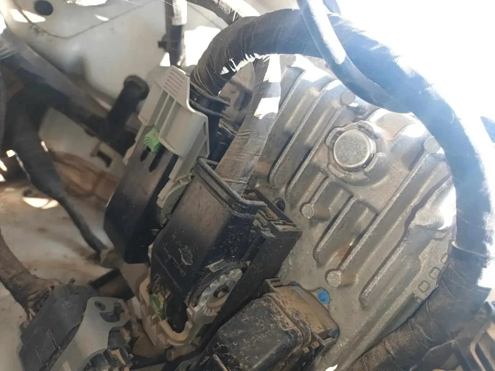 Engine Compartment With Electrical Components — South West 4WD Wreckers In Brisbane, QLD