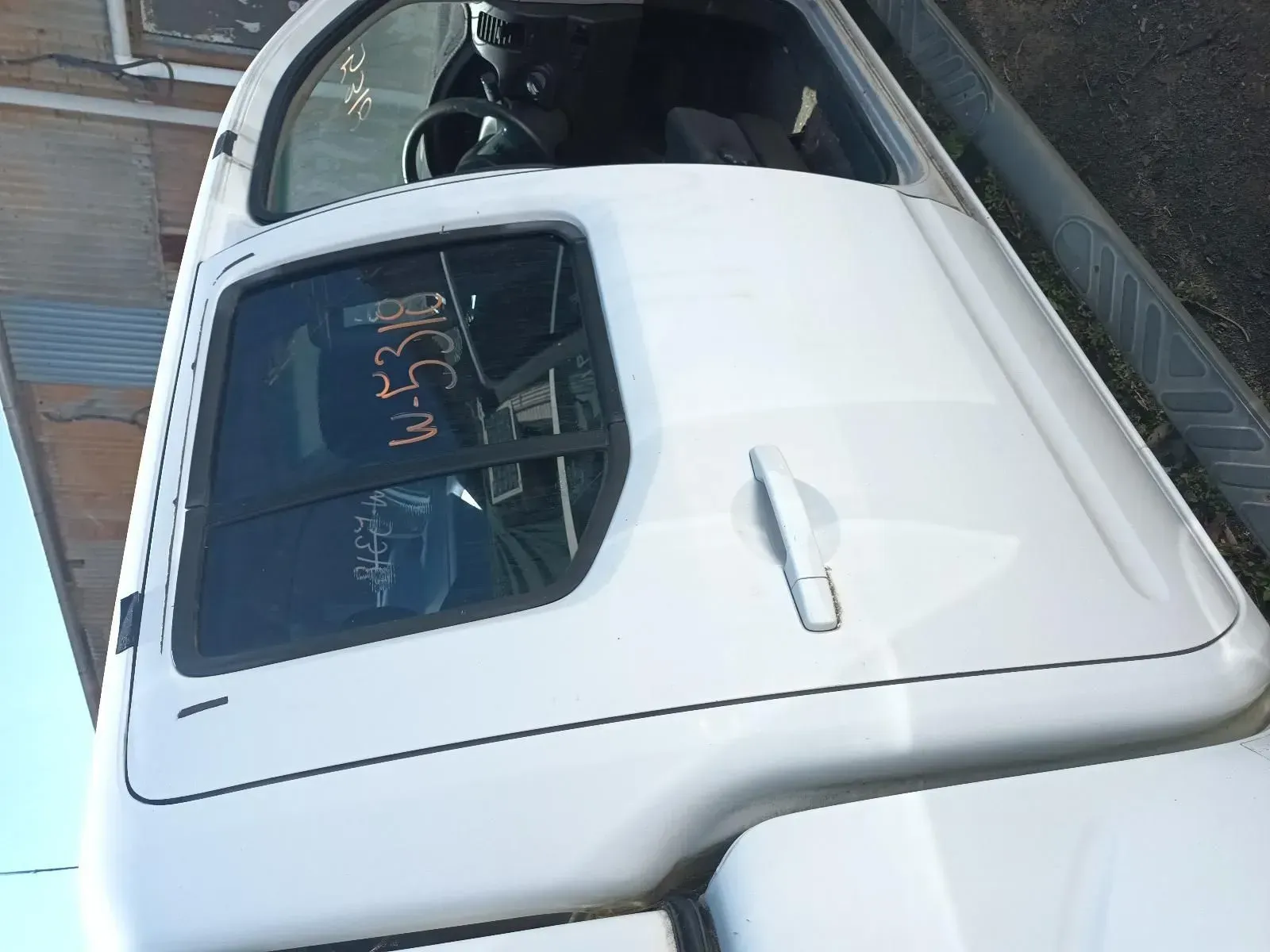 White Truck Cab With Open Door, Parked Outside, Day Time — South West 4WD Wreckers In Brisbane, QLD