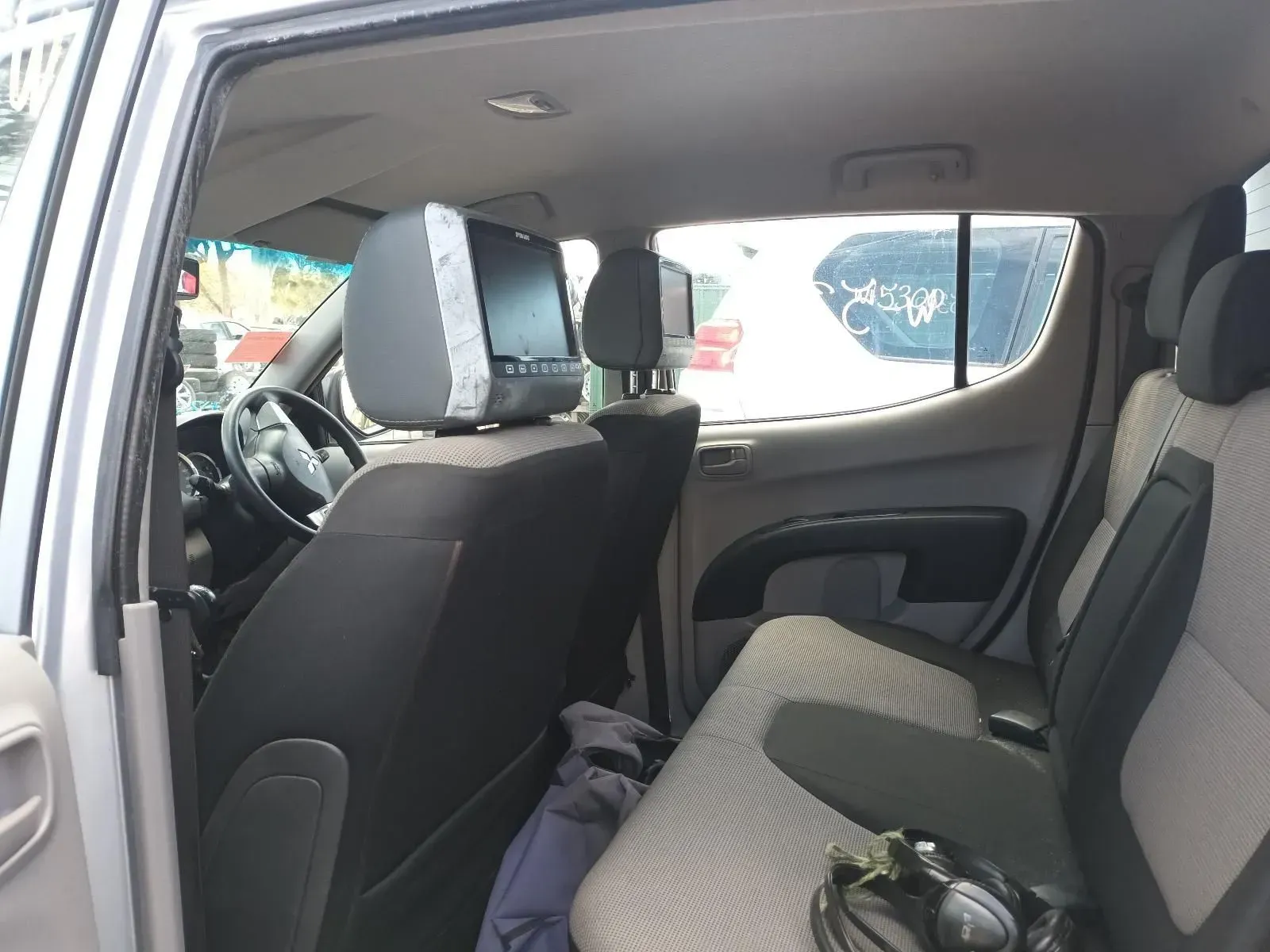 Interior of a Light-colored Pickup Truck. Seats Are Visible — South West 4WD Wreckers In Brisbane, QLD