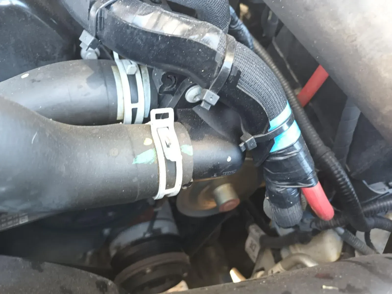 Black Hoses and Electrical Wires Secured — South West 4WD Wreckers In Brisbane, QLD