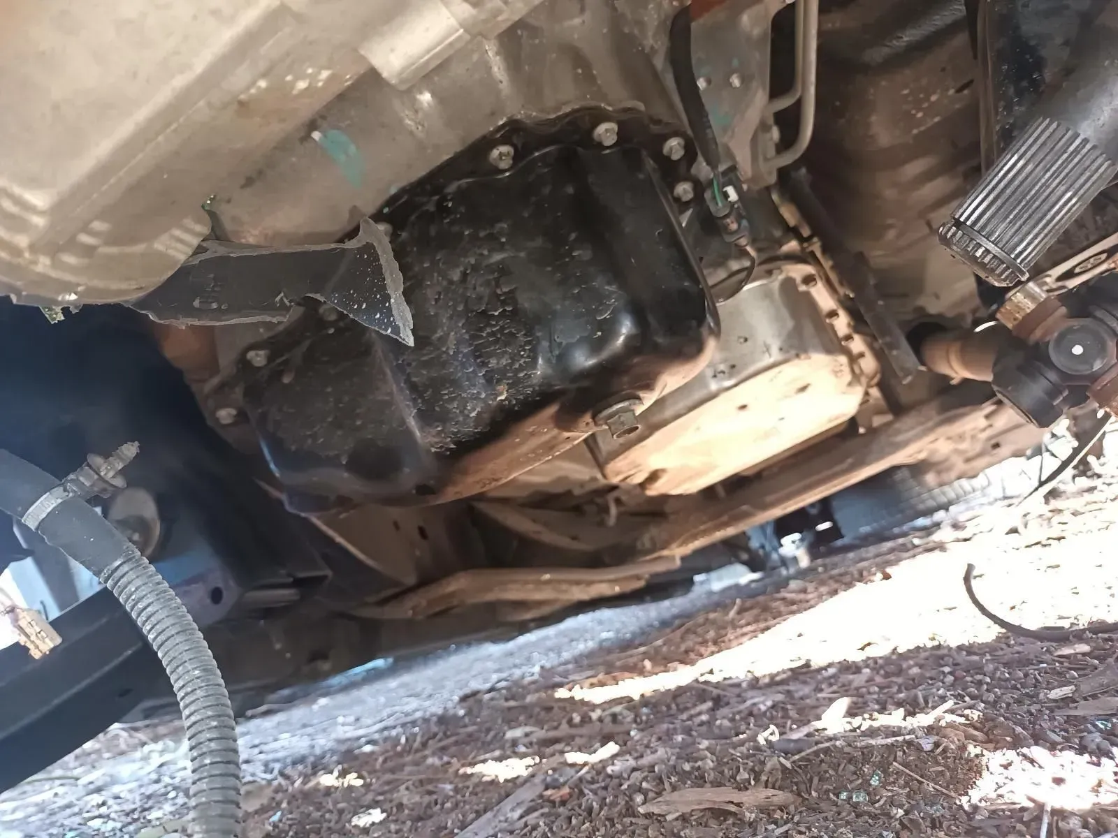 Underneath View of a Car — South West 4WD Wreckers In Brisbane, QLD